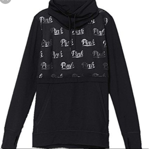 PINK Victoria's Secret Tops - 1 HOUR SALE🎉VS Pink Ultimate Cowl Neck Pullover